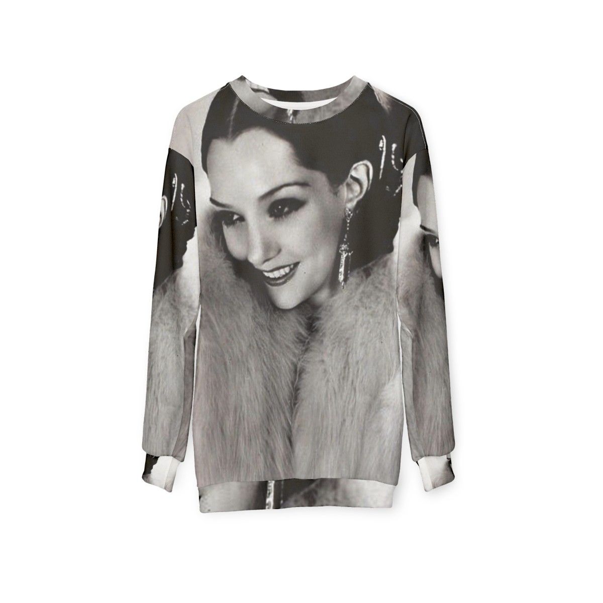 Lupe Velez Vintage Actress Sweatshirt - hanging