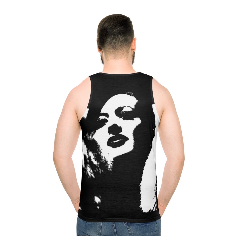 1930s Hollywood glamour unisex tank top - men back