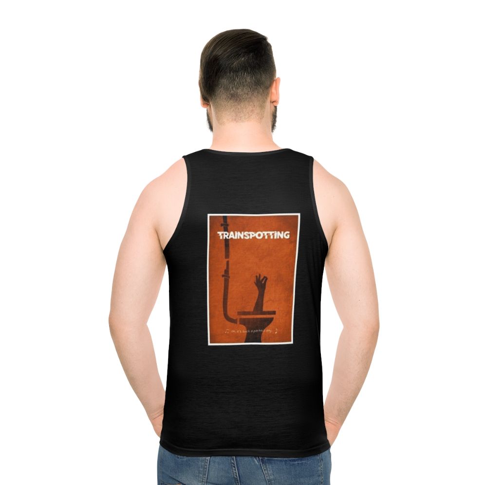 Trainspotting Unisex Tank Top - men back