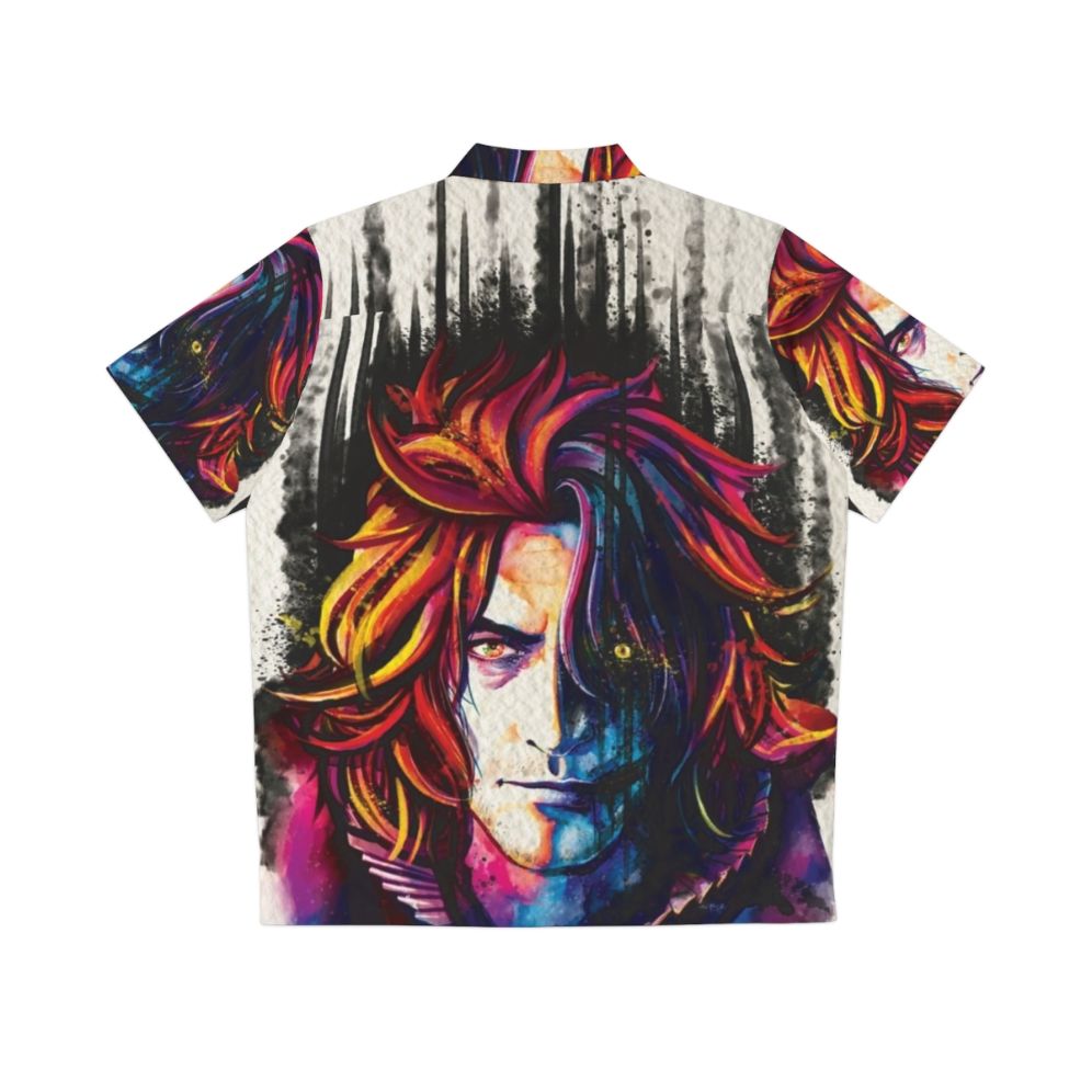 FFXV-inspired Hawaiian shirt for men - Back