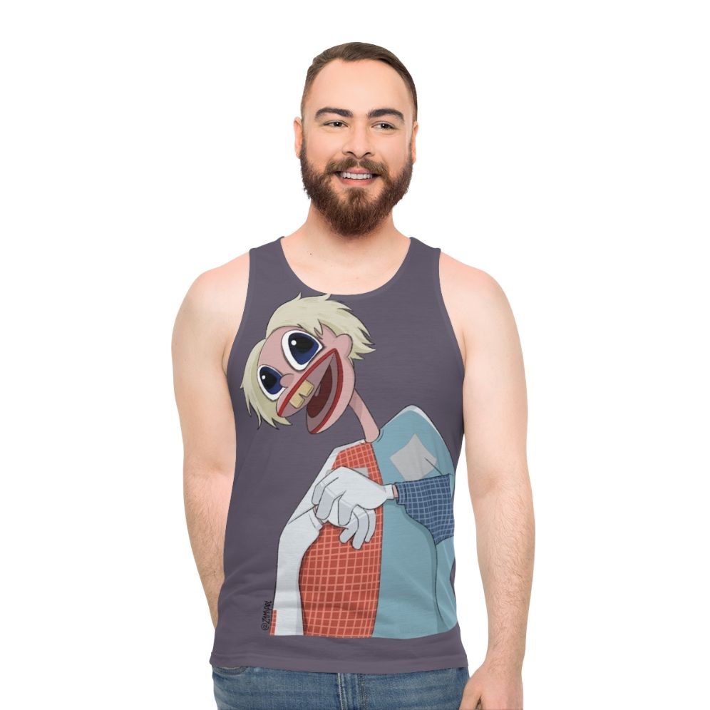 Creepy Ratafak Plachta Unisex Tank Top - men