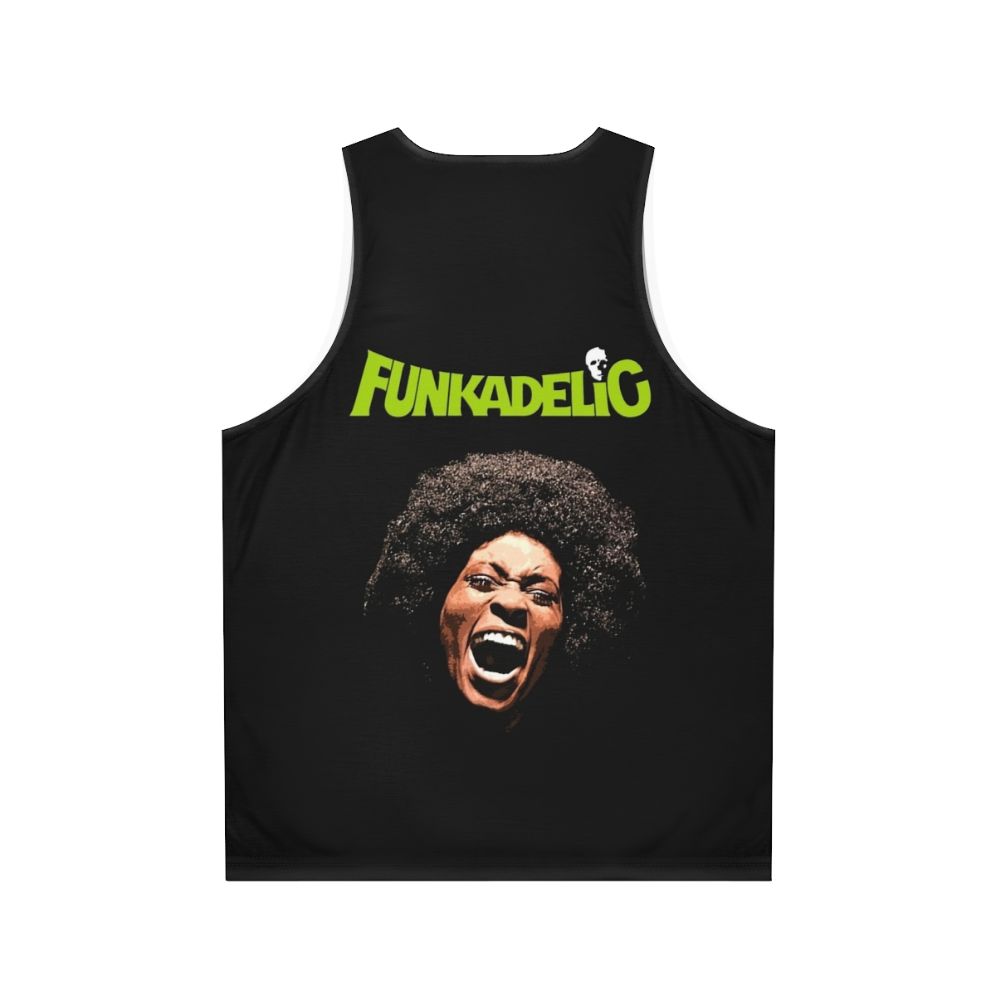 Funkadelic Fan Unisex Retro Psychedelic Rock Tank Top - Back