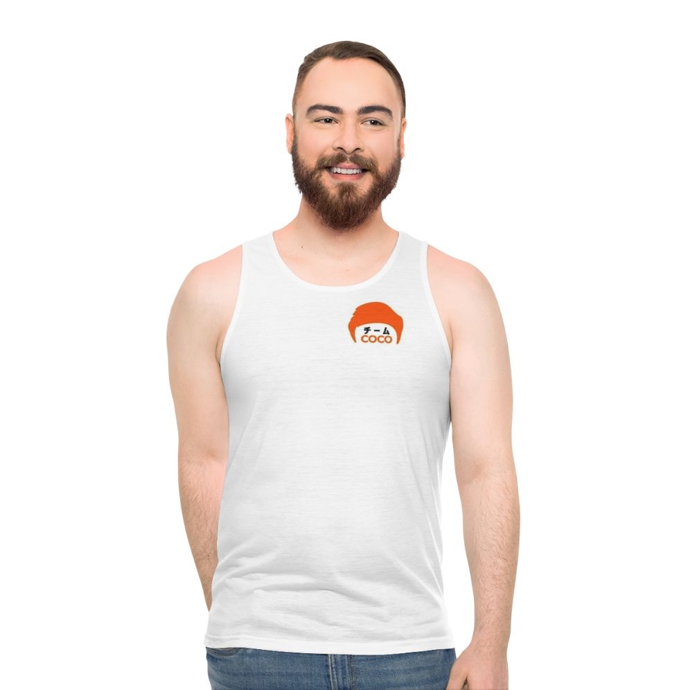 Team Coco Kanji Unisex Tank Top - men