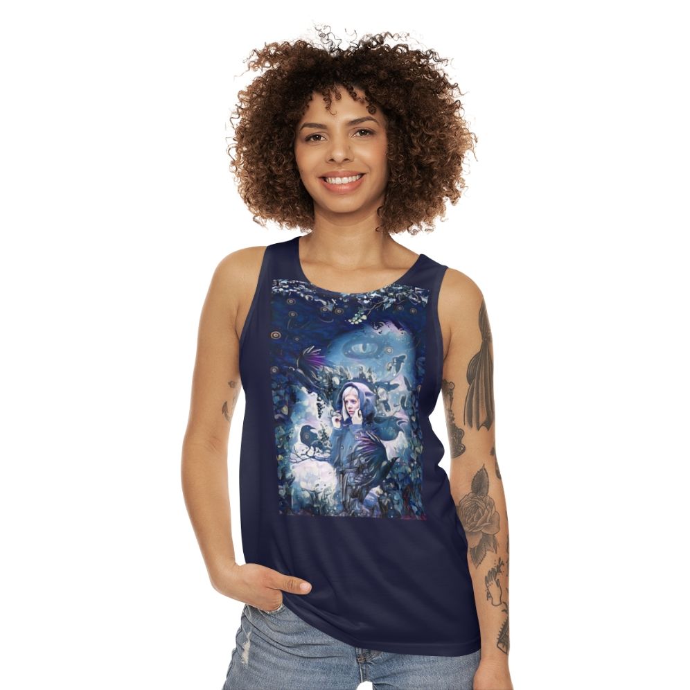 Aurora Aksnes Crows Unisex Tank Top - women