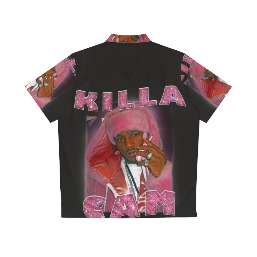 Vintage Hawaiian shirt with Killa Cam Cam 39 Ron Bootleg Tee design - Back