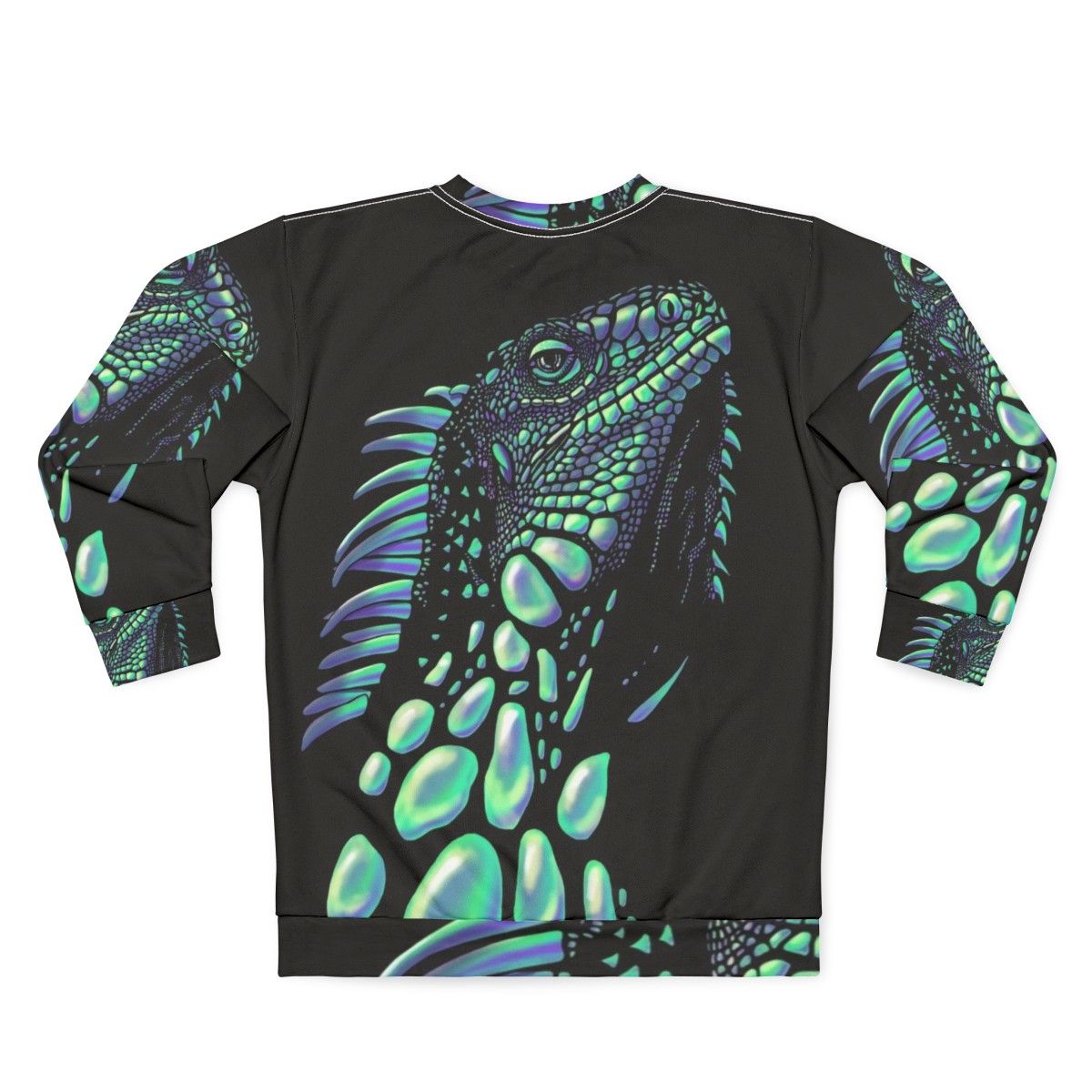 Iguana Soap Bubbles Sweatshirt - Back