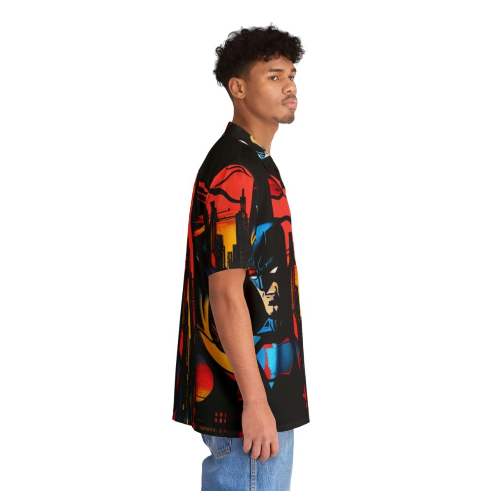 Iconic superhero-themed Hawaiian shirt - People Pight