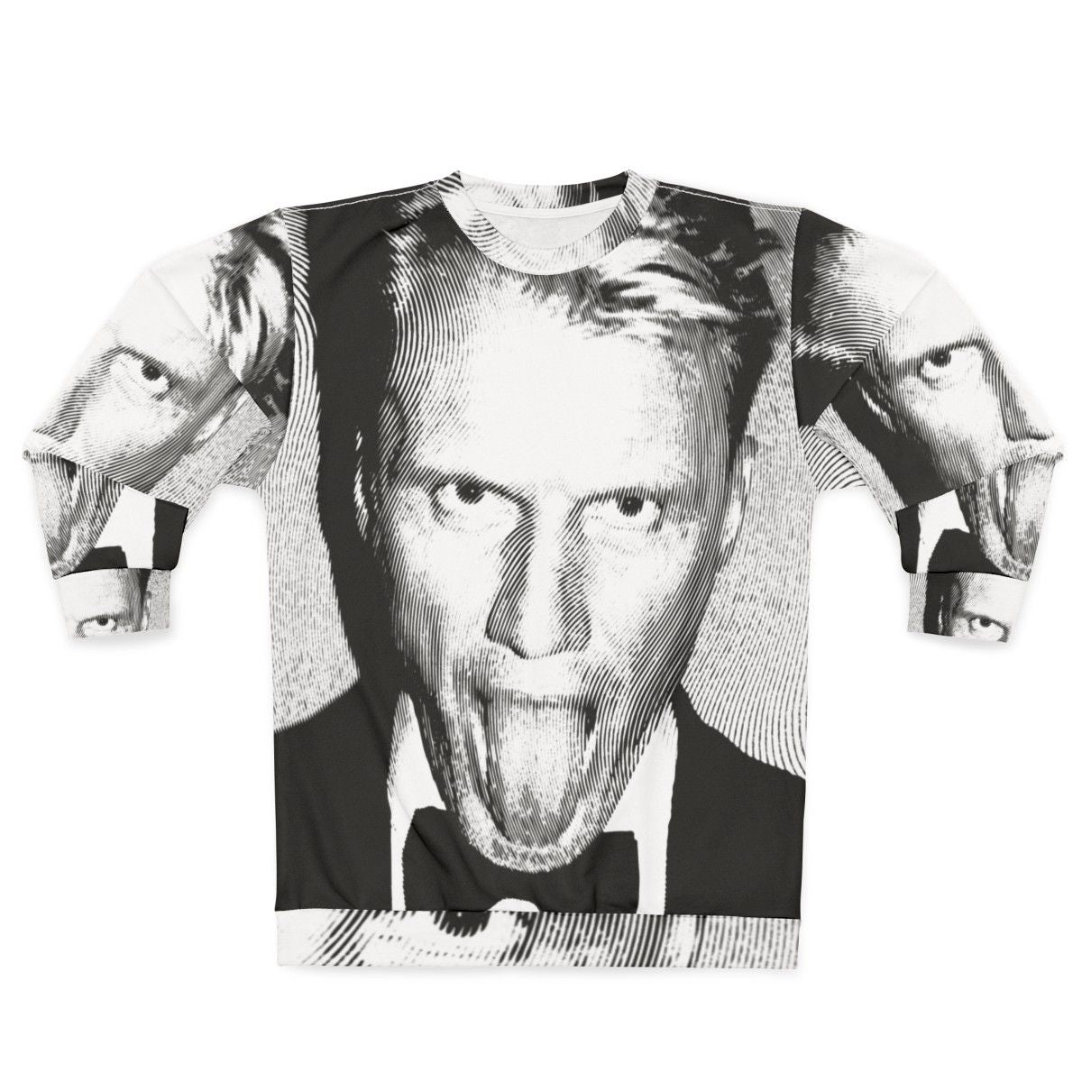 Iconic Dolph Lundgren Linocut Portrait Sweatshirt