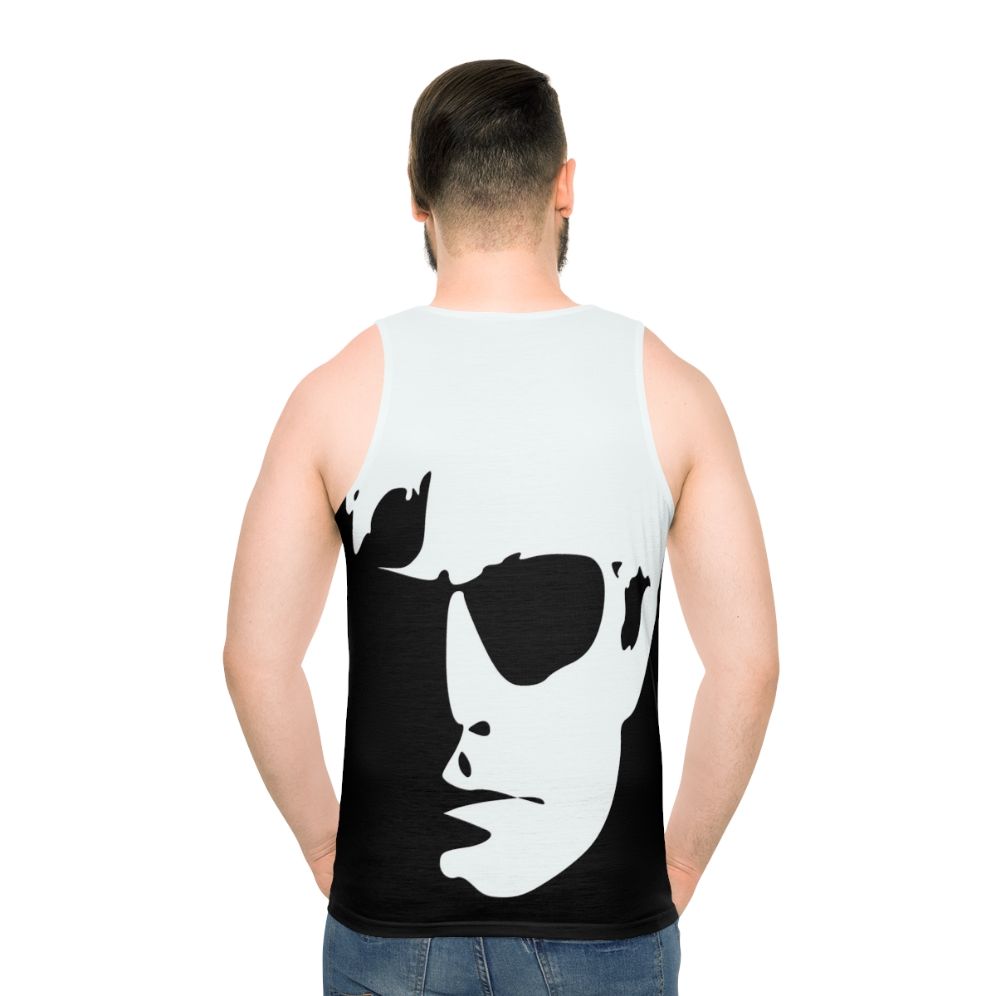 Warhol Unisex Pop Art Tank Top - men back