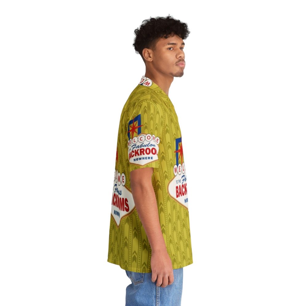 Paranormal Hawaiian Shirt with Backrooms Creepypasta Design - People Pight