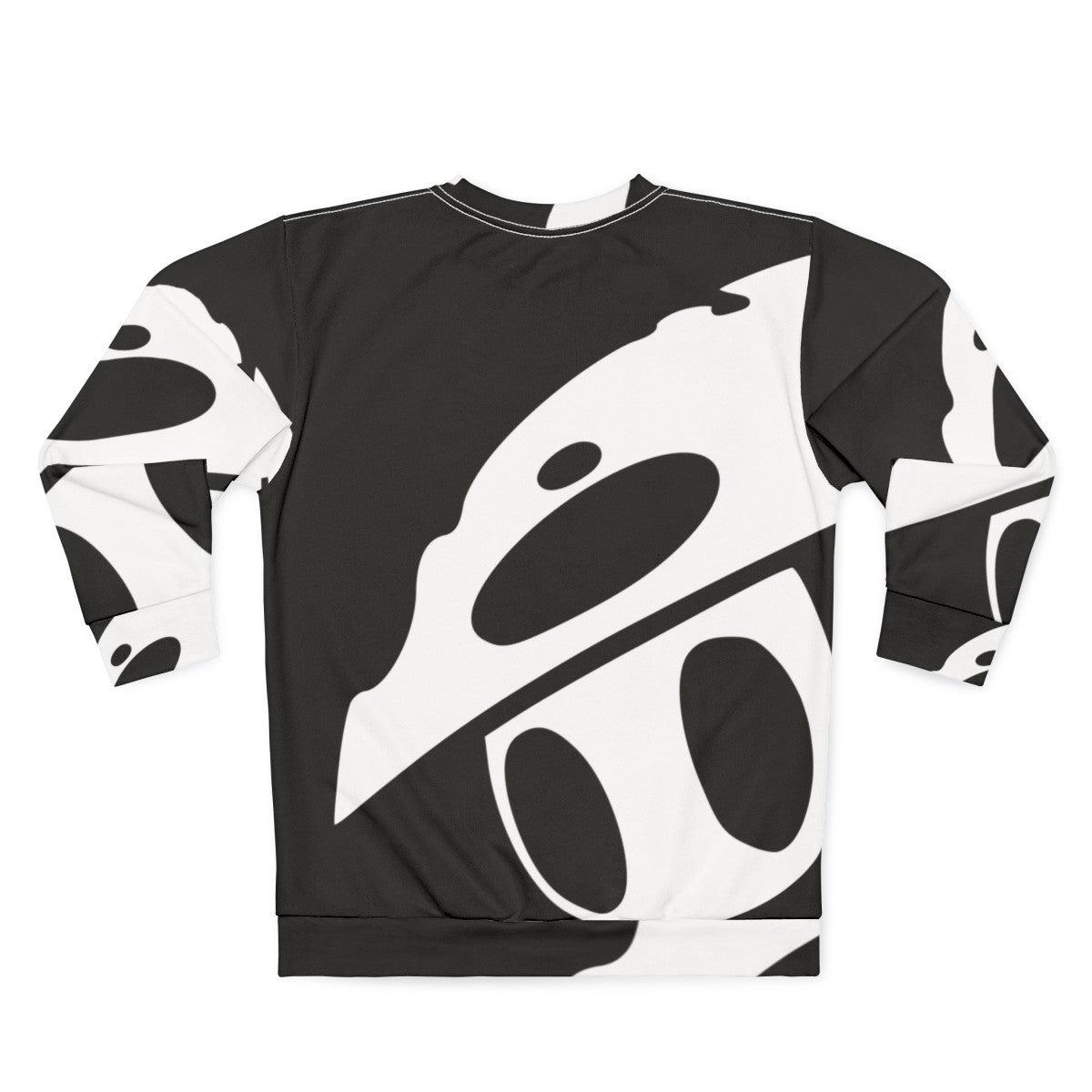 Hollow Knight Quirrel Mask Minimalist Sweatshirt - Back