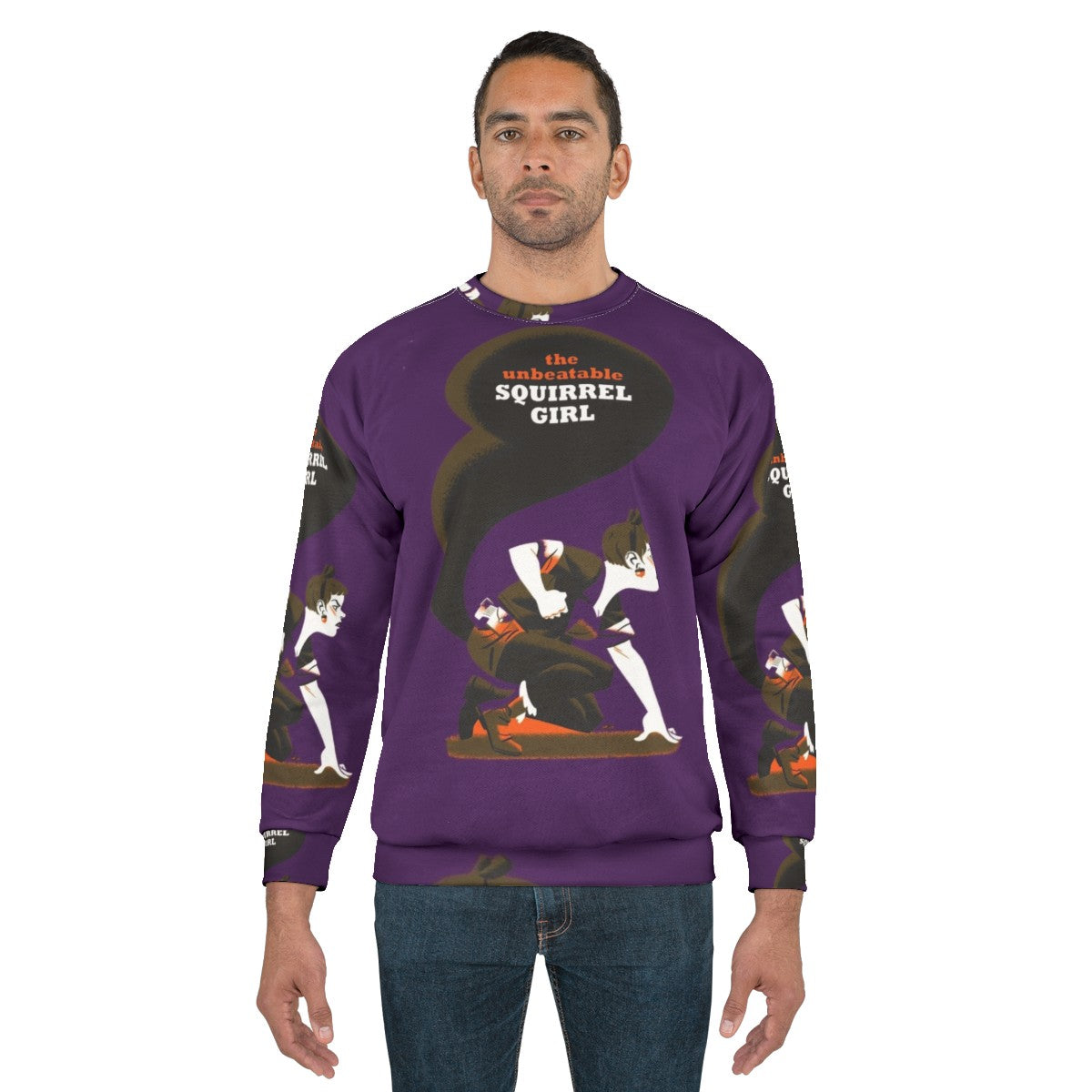 Unbeatable Squirrel Girl Marvel Superhero Sweatshirt - men