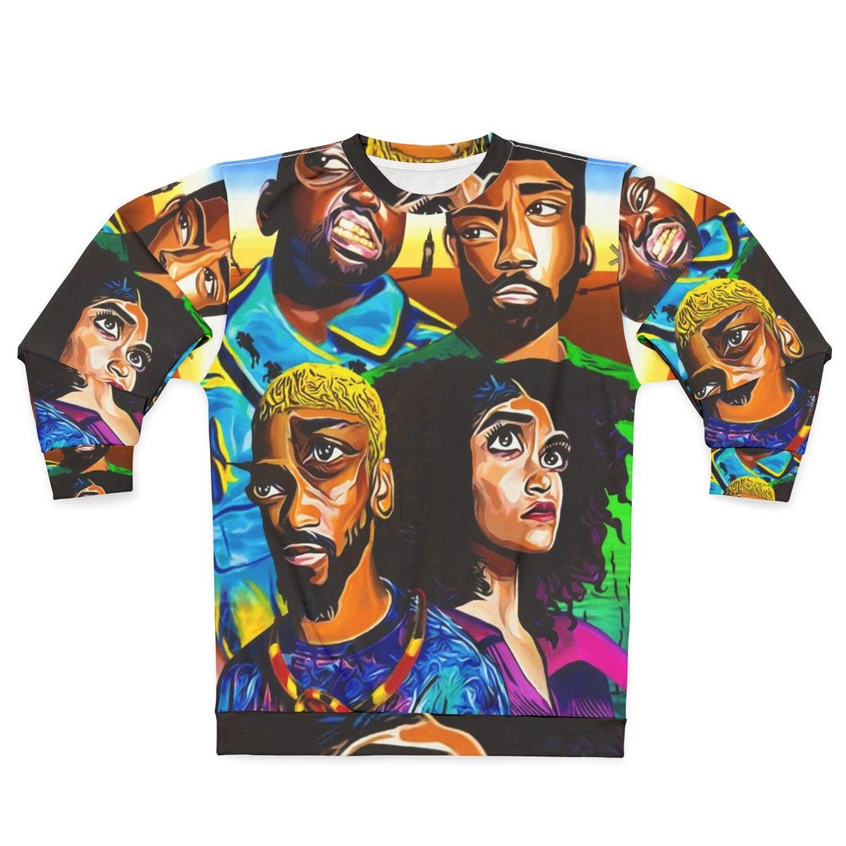 Atlanta Series New Season Sweatshirt - Drama, Comedy & Rap Scene