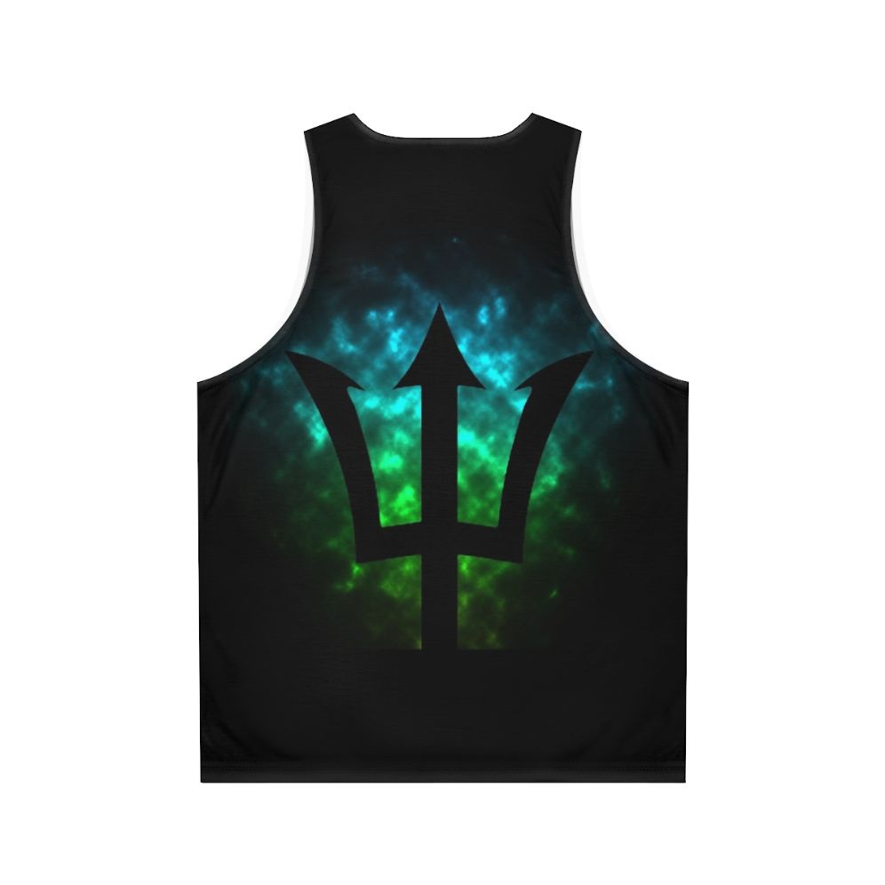 Trident Poseidon Percy Jackson Unisex Tank Top - Back