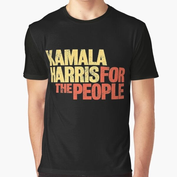 Kamala Harris 2020 President Campaign Graphic T-Shirt