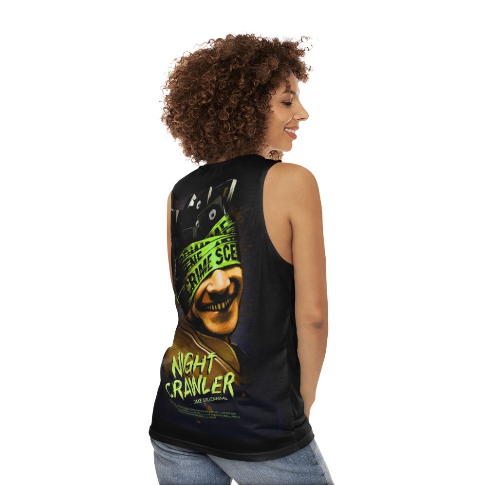 Nightcrawler Unisex Thriller Movie Tank Top - women back