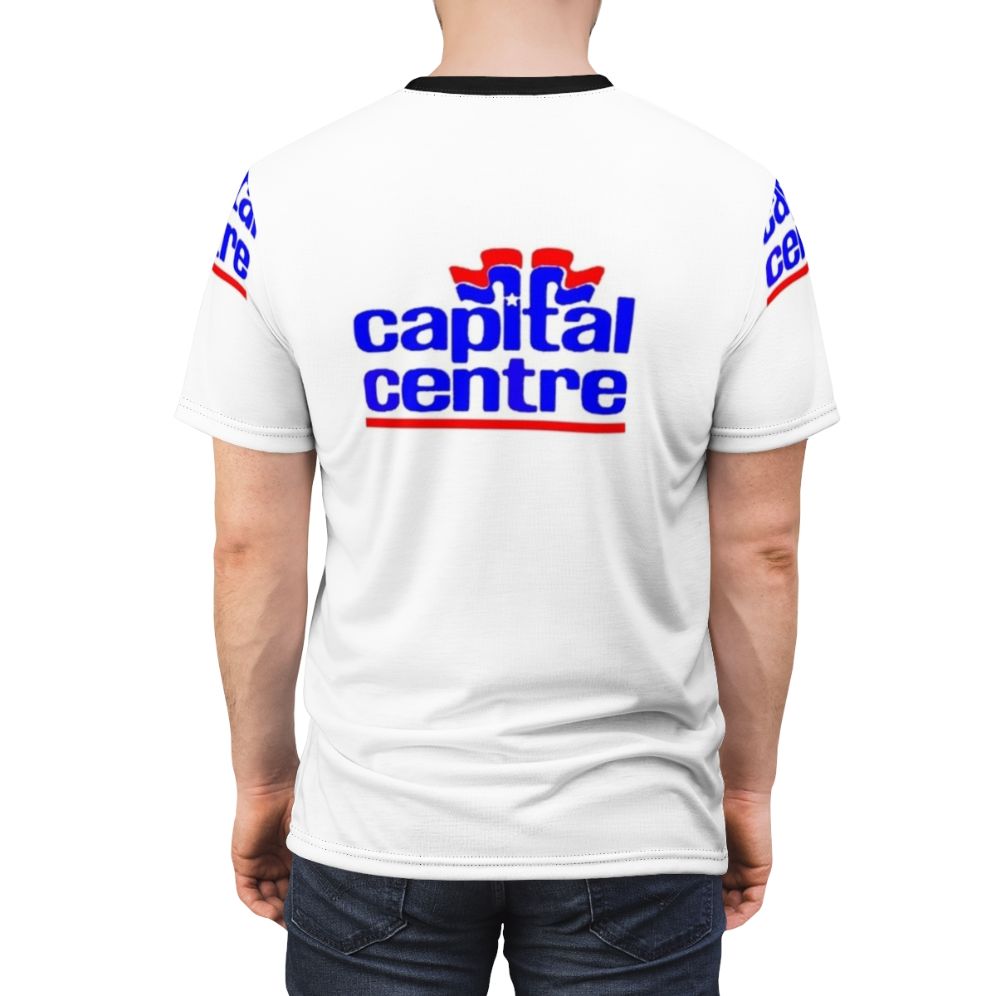 Capital Centre Sports T-Shirt featuring the Washington Capitals hockey team - men back