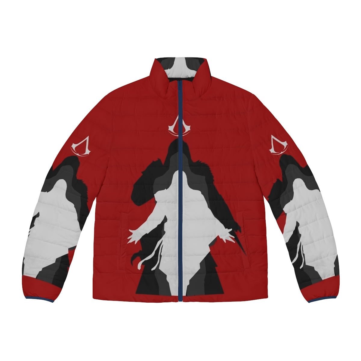 Assassin's Creed Puffer Jacket 8 featuring the iconic video game franchise logo