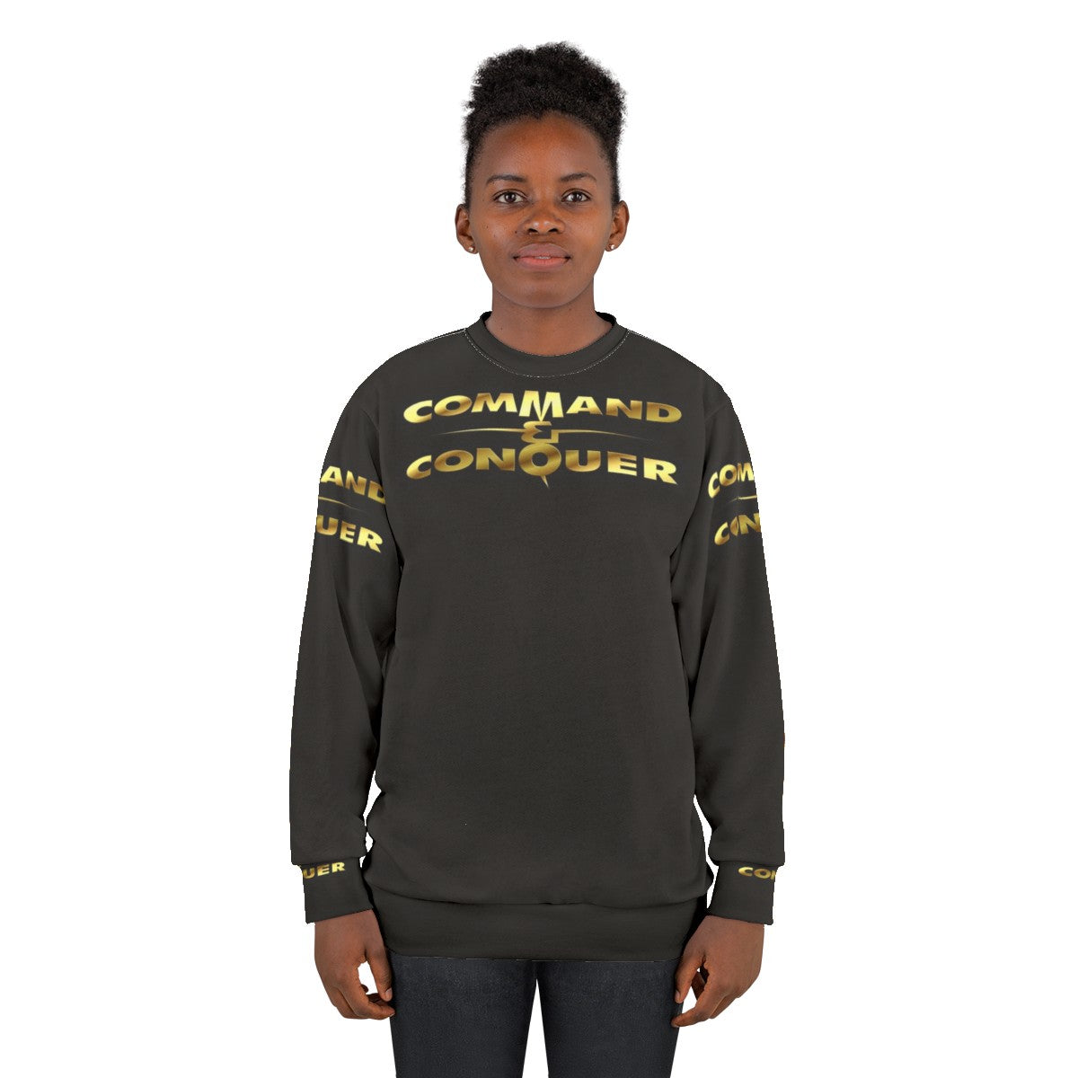 Command & Conquer 64 N64 Retro Video Game Sweatshirt - women