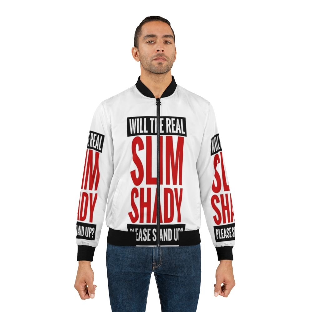 Eminem Slim Shady Hip Hop Bomber Jacket - Lifestyle