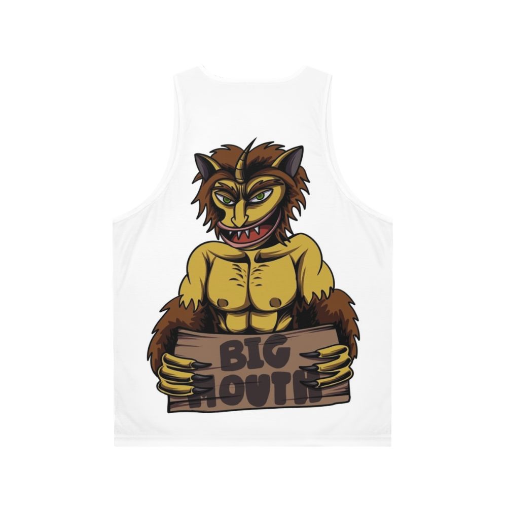 Big Mouth Netflix Unisex Tank Top - Back