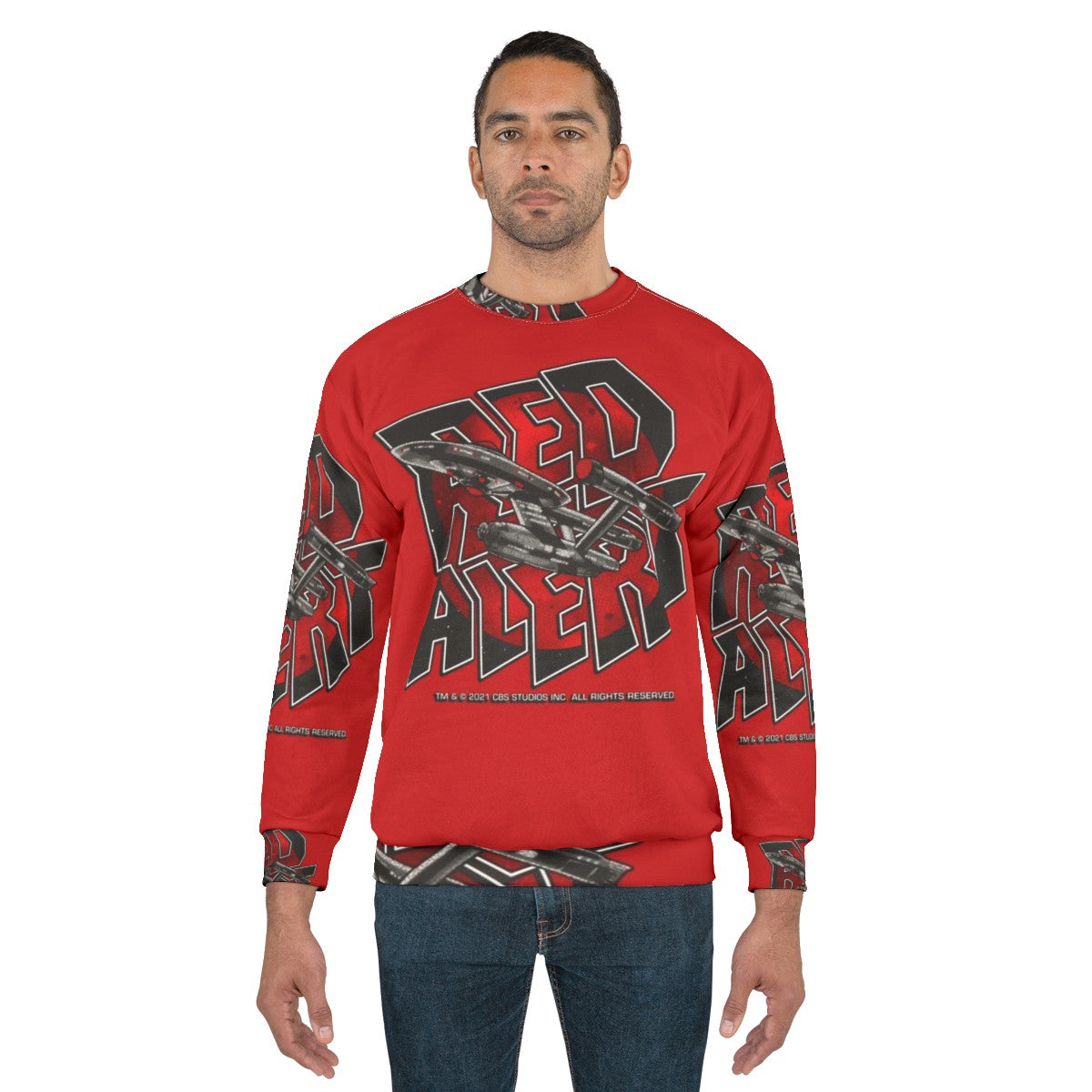 Star Trek Red Alert Vintage Sweatshirt - men