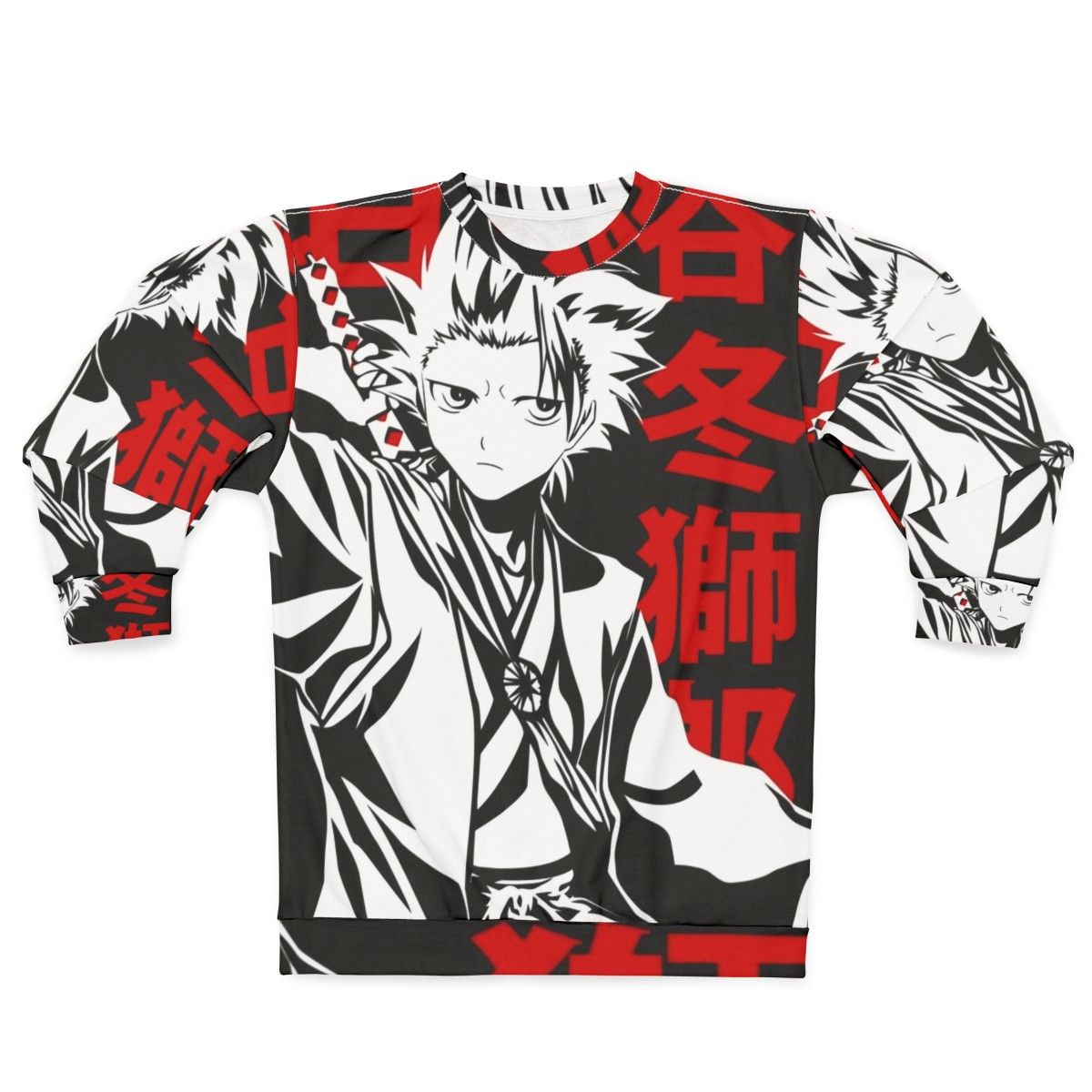 Toshiro Hitsugaya 10th Division Captain Bleach Anime Sweatshirt