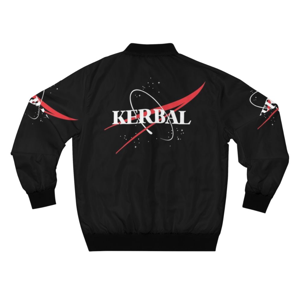 Kerbal Space Program NASA Bomber Jacket with Meatball Logo - Back