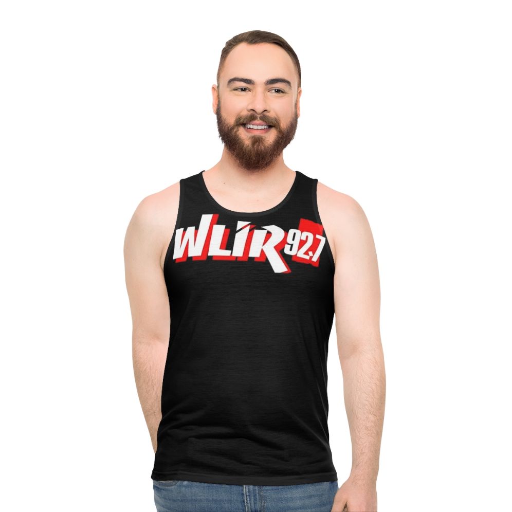 Unisex graphic music lover tank top - men