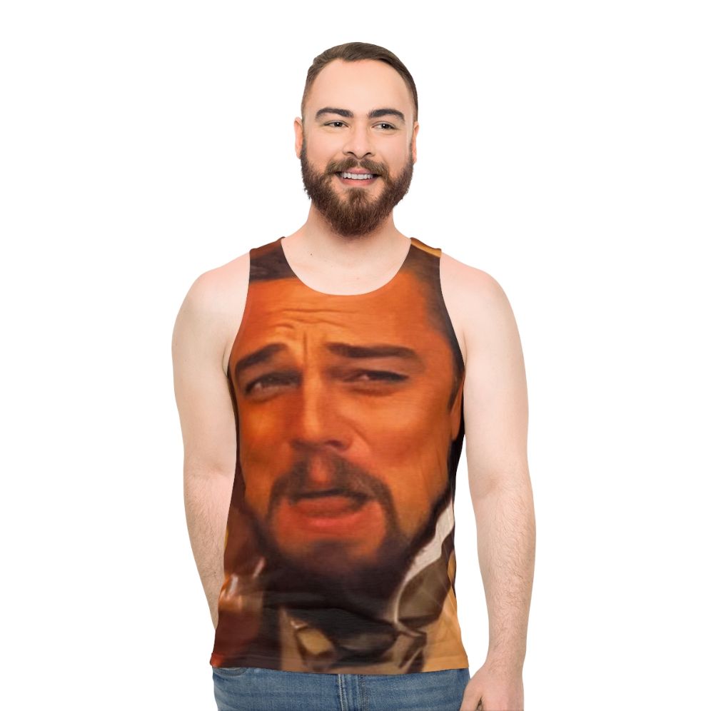 Funny Leonardo DiCaprio Meme Unisex Tank Top - men