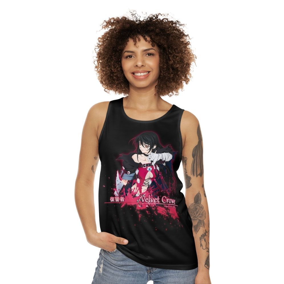 Velvet Tales of Berseria Unisex Anime Tank Top - women