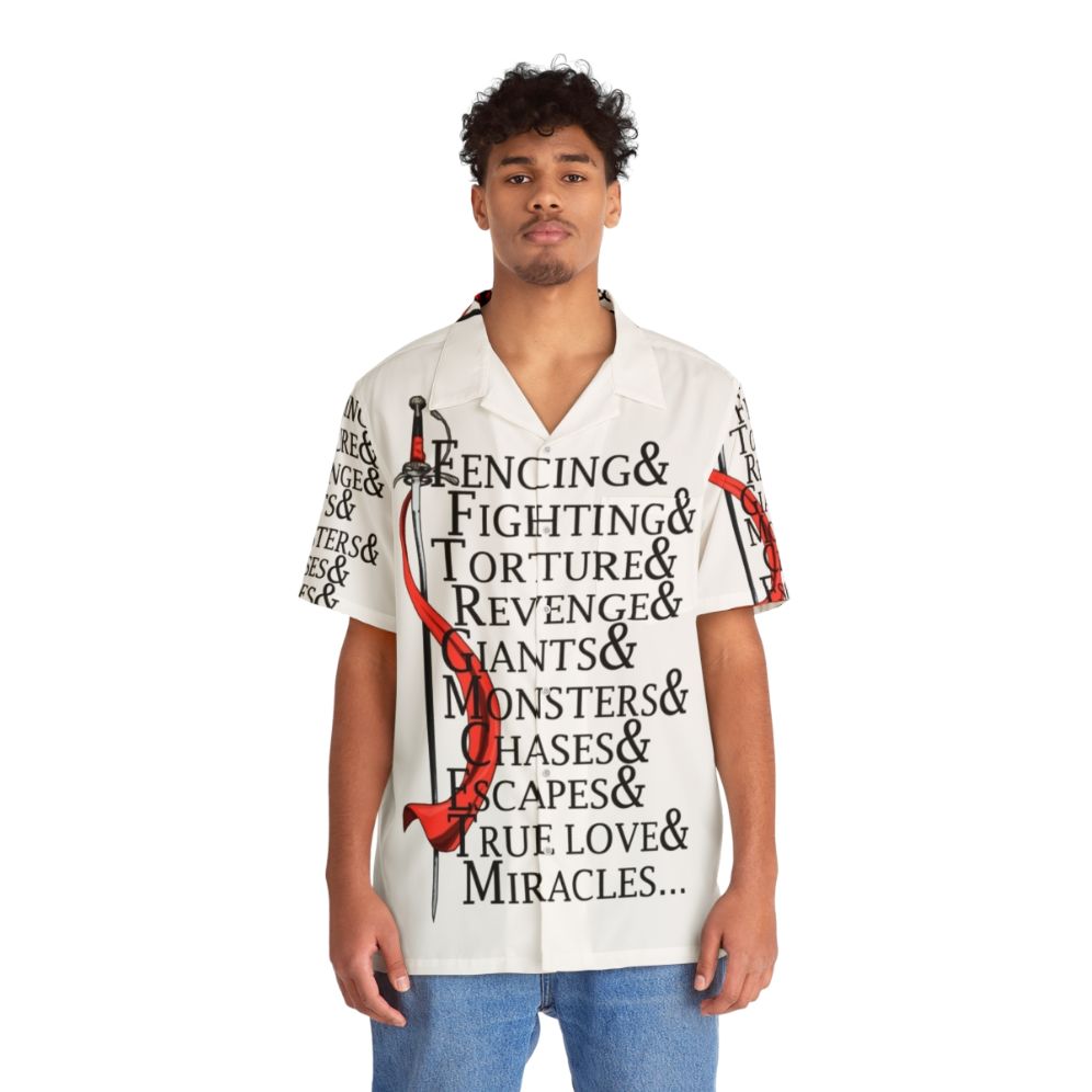 Hawaiian shirt featuring Princess Bride characters - People Front