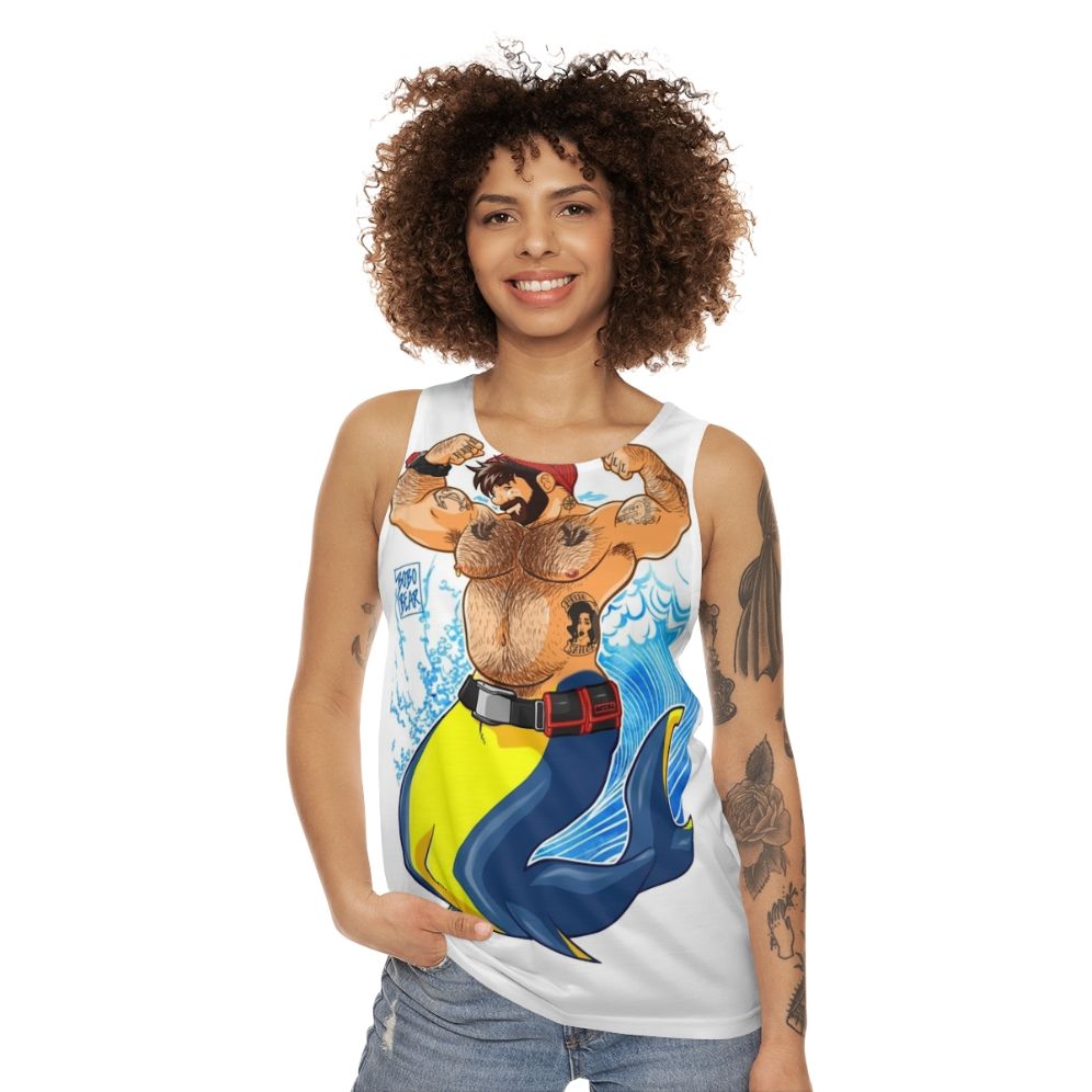 Unisex Adam Likes Scuba Diving Tank Top - women