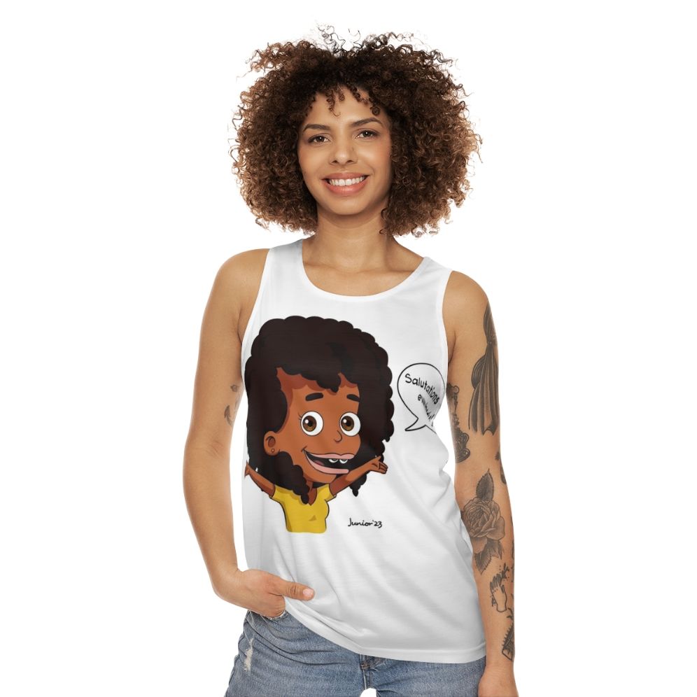 Big Mouth Missy Foreman Greenwald Unisex Tank Top - women