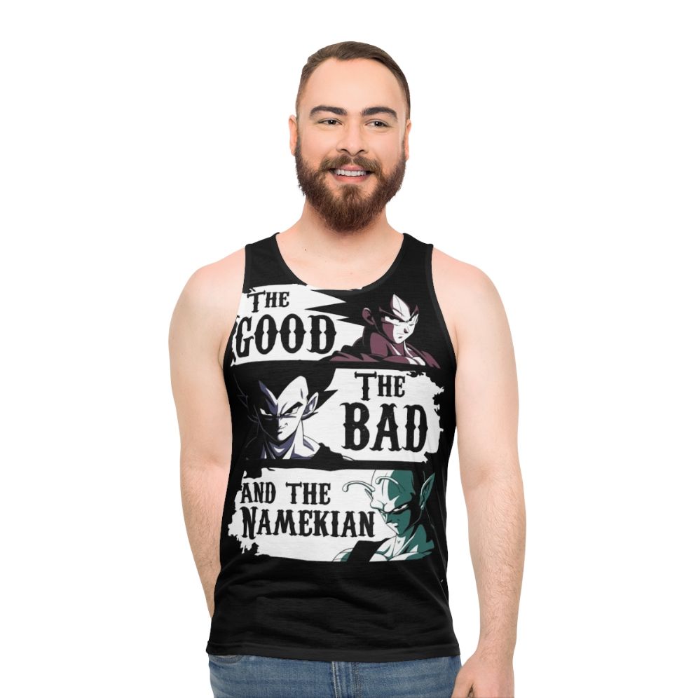 Unisex Anime Dragon Ball Super Saiyan Namekian Tank Top - men