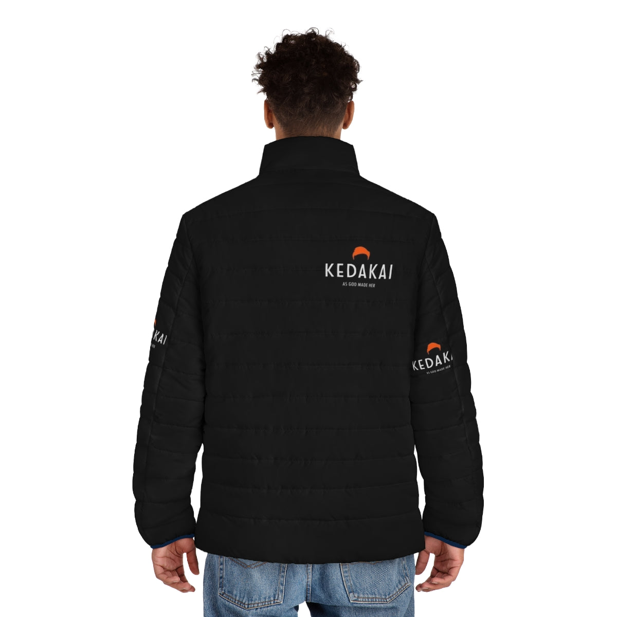 Kedakai Team Coco Conan Obrien Puffer Jacket - men back