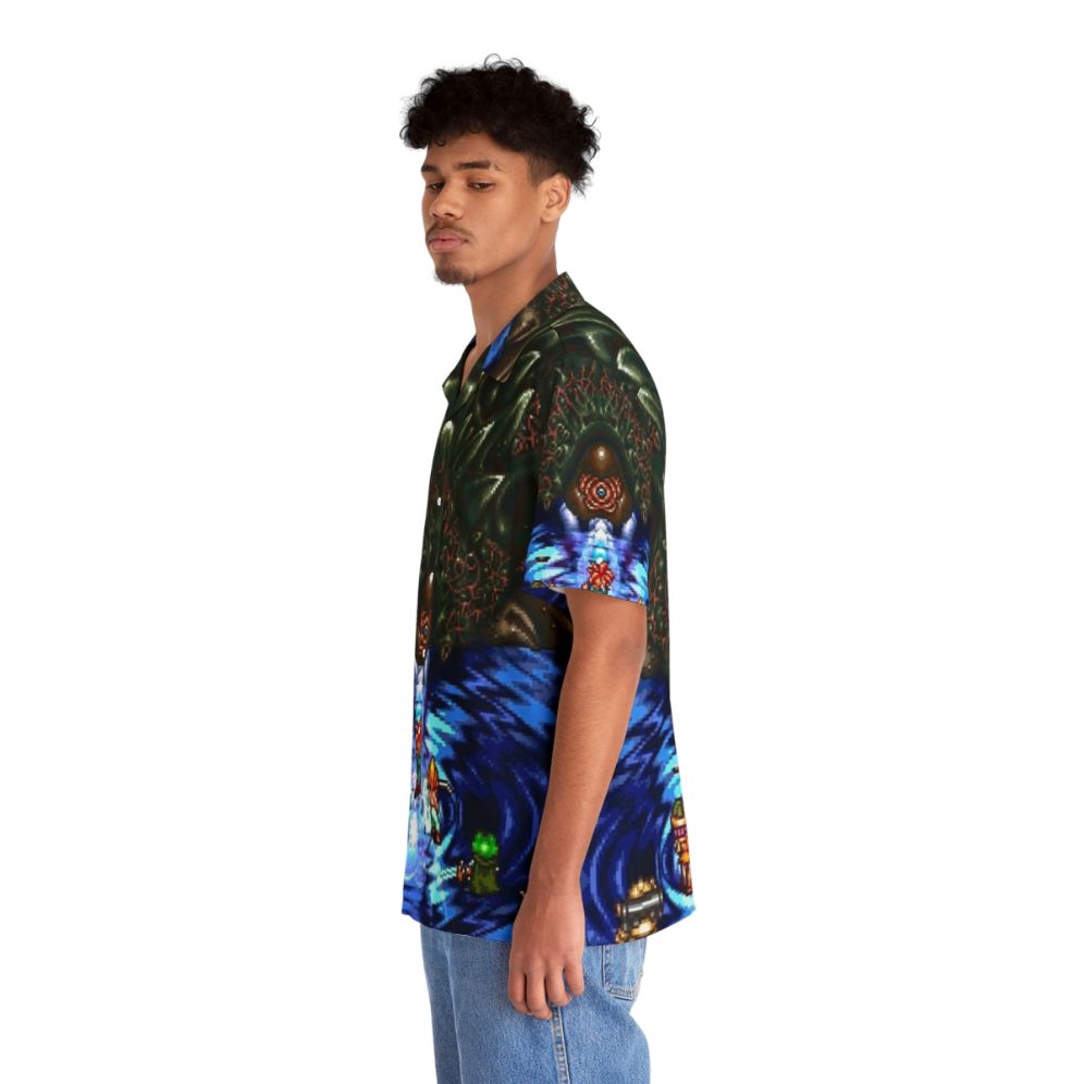 Chrono Trigger Lavos Battle Hawaiian Shirt - People Left