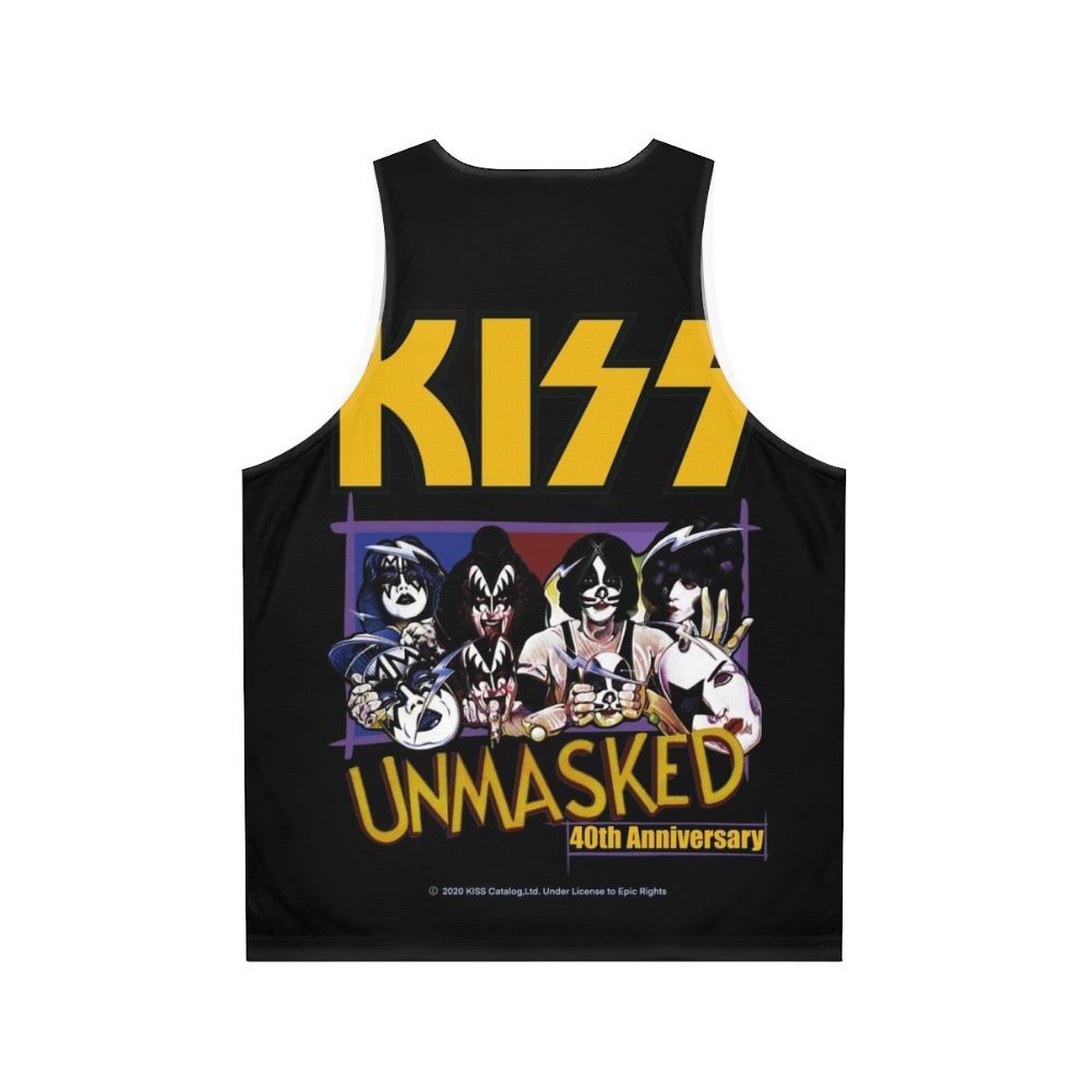 Kiss Unmasked Fan Art Unisex Tank Top - Back