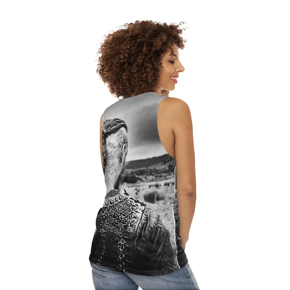 Ragnar Lothbrok Unisex Tank Top - women back