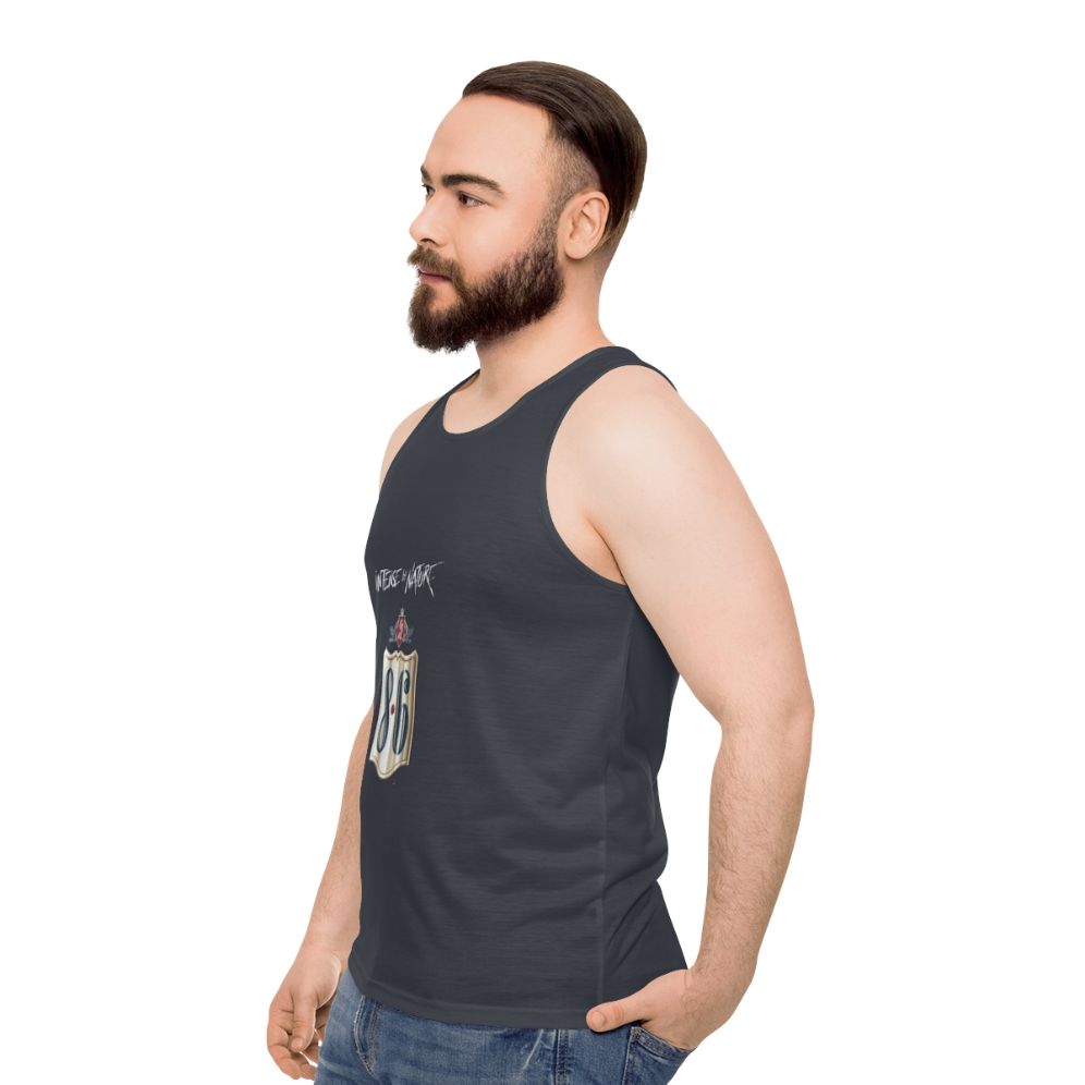 Bavarian Beer Unisex Tank Top - men side