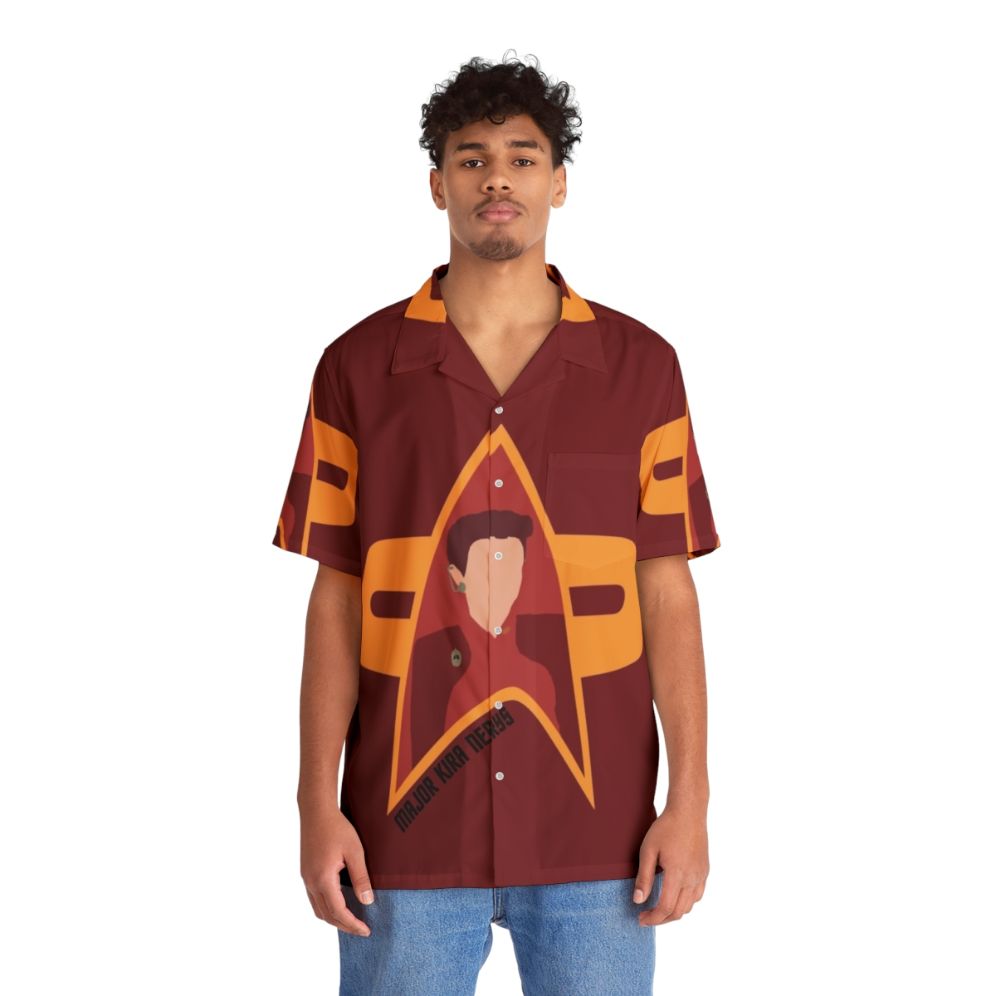 Star Trek DS9 Kira Nerys Hawaiian Shirt - People Front