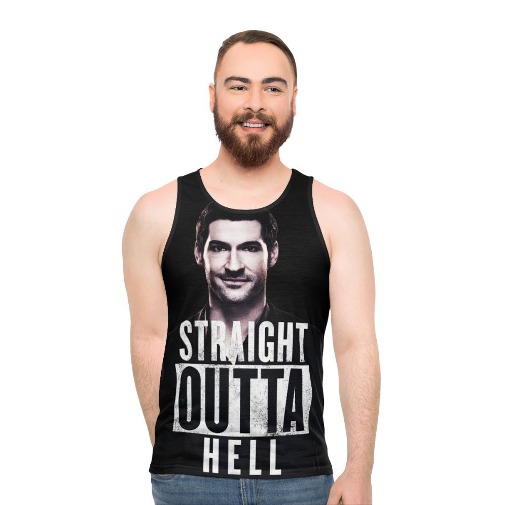 Lucifer Unisex Tank Top - men