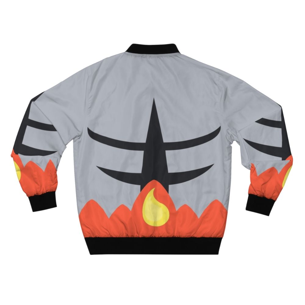 Pokemon Incineroar Fire Bomber Jacket - Back