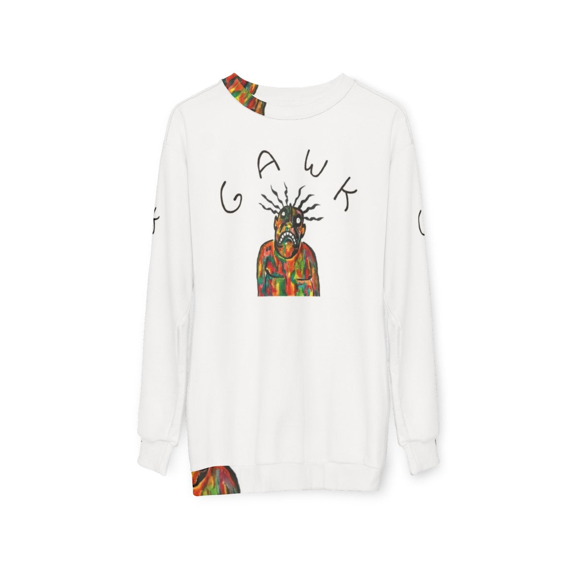 Vundabar Gawk Album Cover Art Indie Grunge Sweatshirt - hanging