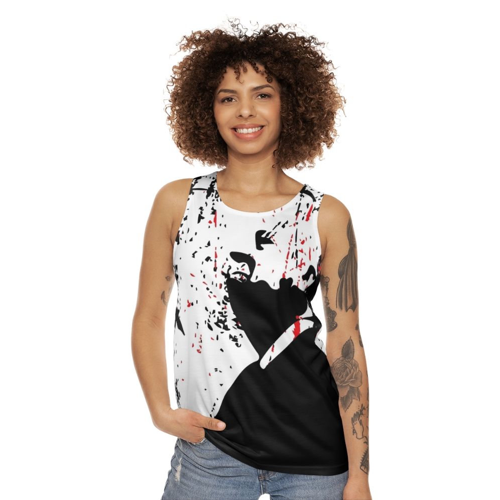 Alfred Hitchcock "Master of Suspense" Unisex Tank Top - women