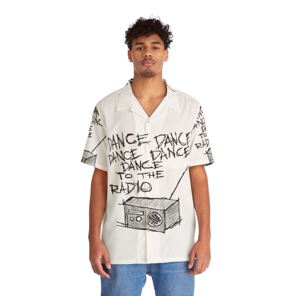 Dance To The Radio Hawaiian Shirt - Joy Division and New Order Tribute - People Front