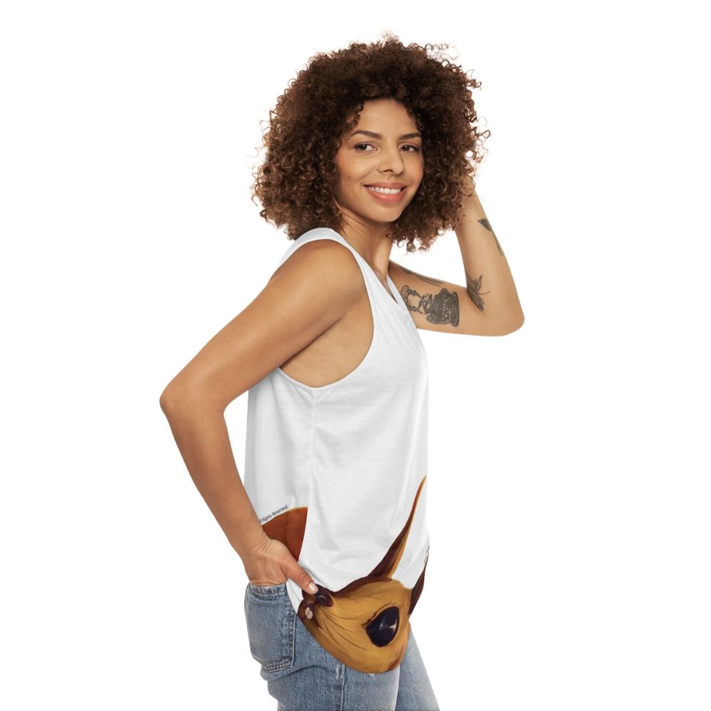 Dune desert mouse unisex tank top - women side