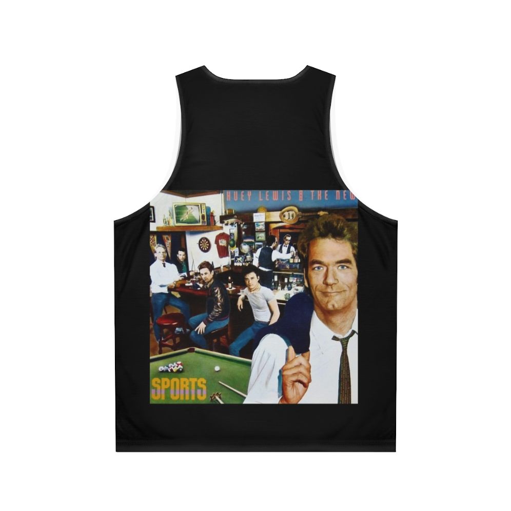 Huey Lewis and the News Unisex Tank Top - Back