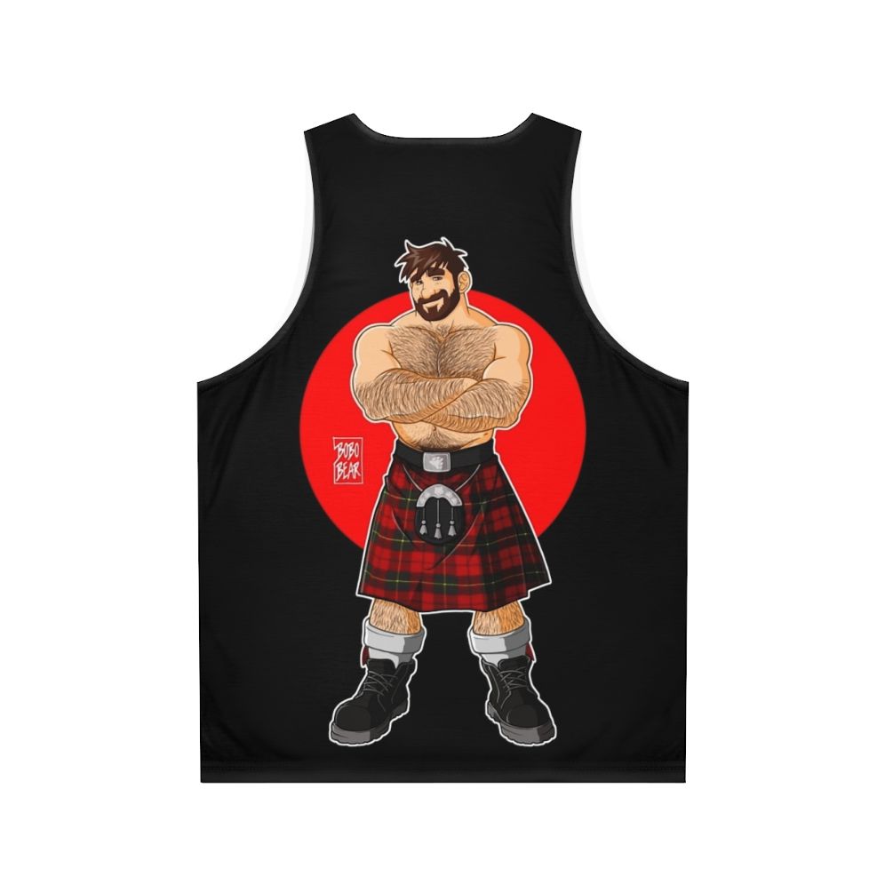 Adam Likes Kilts Unisex Pride Tank Top - Back