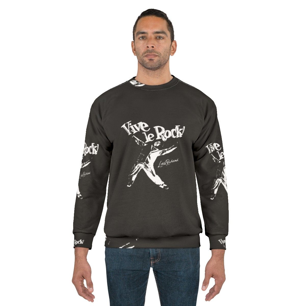 Little Richard Vive Le Rock Legend Sweatshirt - men